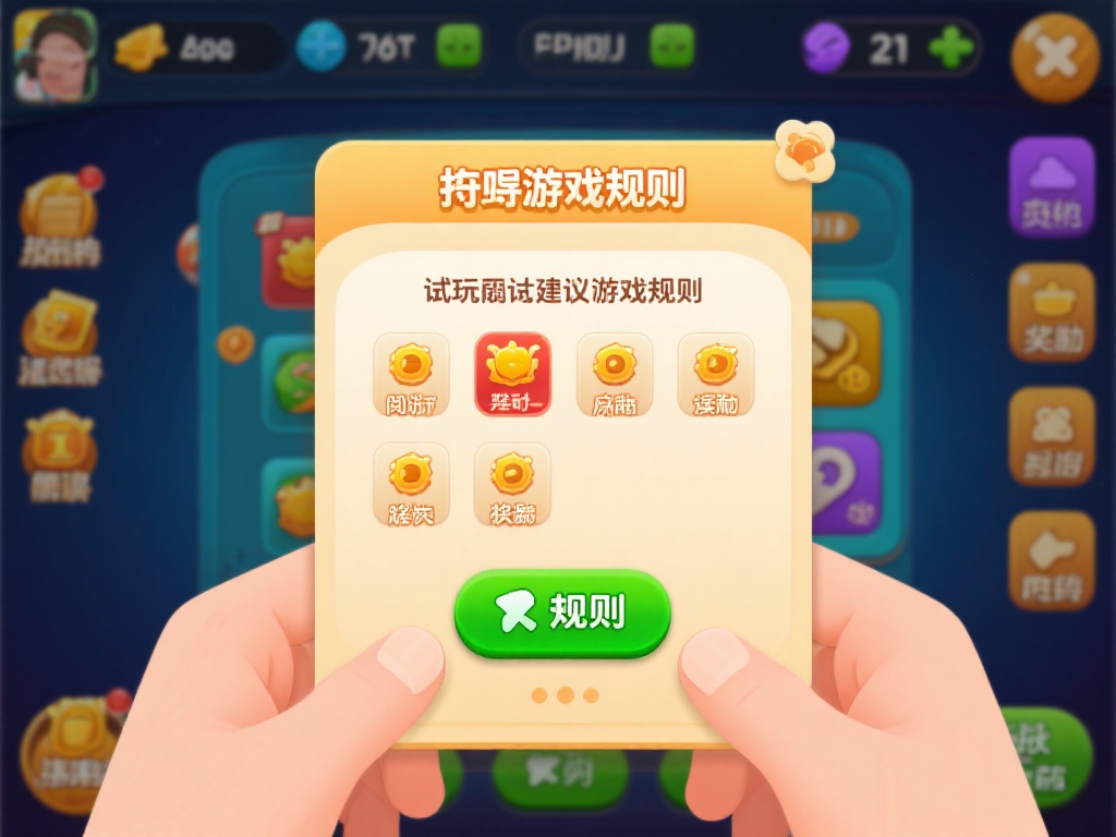 熟悉游戏规则：试玩时，建议仔细阅读游戏内的规则说明