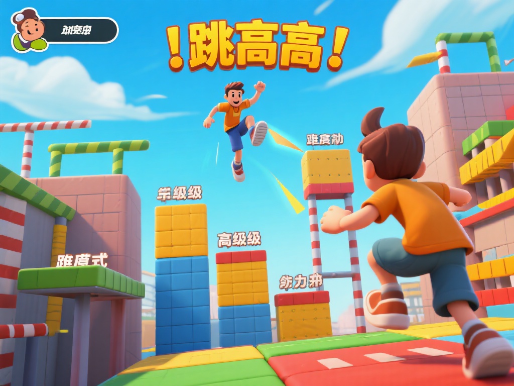在“跳高高”这款游戏中，挑战极限是玩家最大的动力来